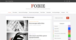 Desktop Screenshot of fobie-psicoterapia.it