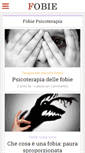 Mobile Screenshot of fobie-psicoterapia.it